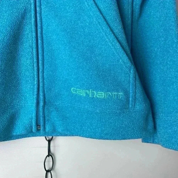 Carhartt Zip-up Fleece Hoodie Small - Picture 4 of 4